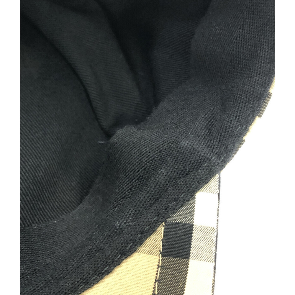 Burberry Button Check Pattern Cap - Picture 6 of 8